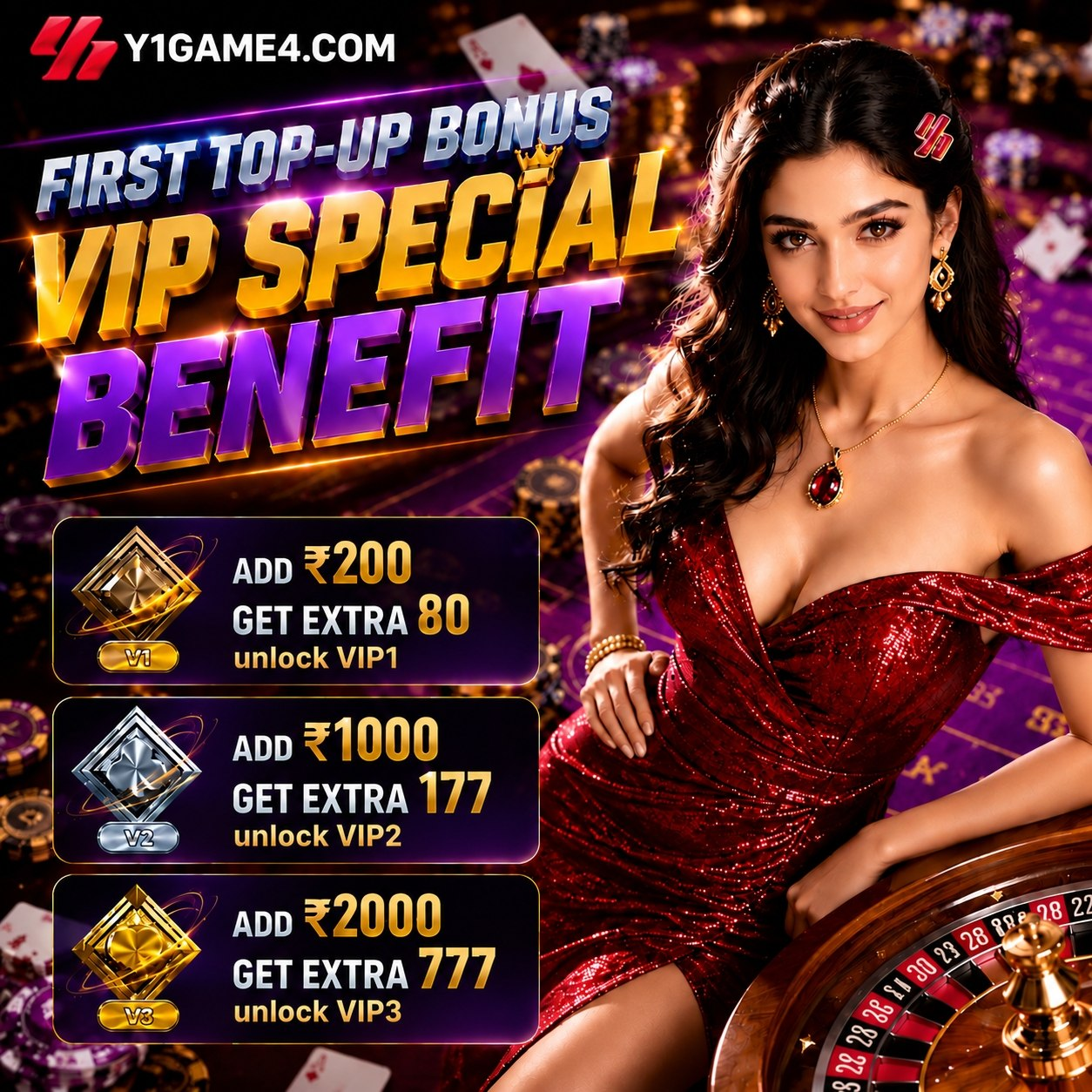 Y1game VIP Special Benefit